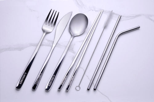 Sexy Silver Travel Cutlery Set