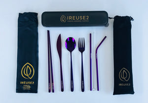 Purple Reign-Limited Edition Travel Cutlery set