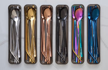 Load image into Gallery viewer, Bespoke Blue - Limited Edition Travel Cutlery Set