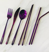 Load image into Gallery viewer, Purple Reign-Limited Edition Travel Cutlery set