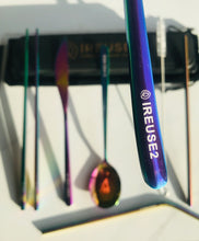 Load image into Gallery viewer, Incredible Iridescent Travel Cutlery Set