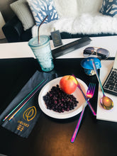 Load image into Gallery viewer, Incredible Iridescent Travel Cutlery Set